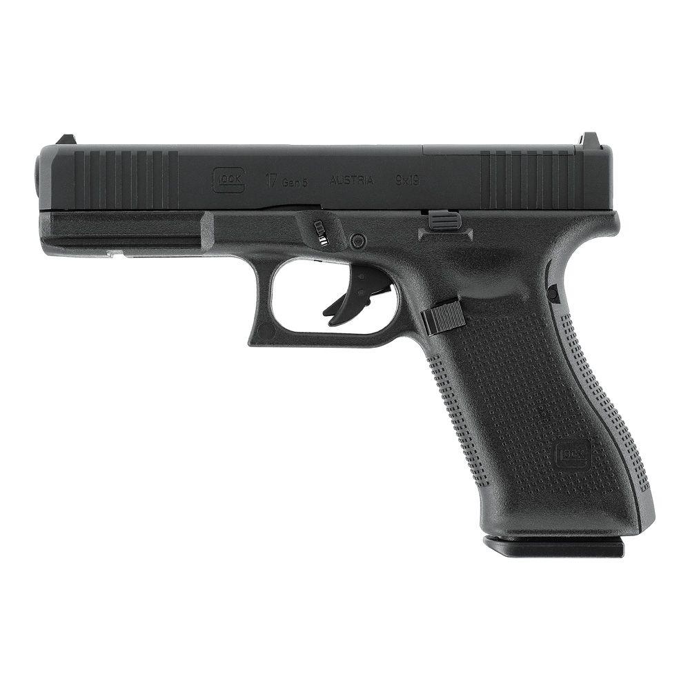 VERWACHT 2 MEI   /    Glock 17 Gen 5 ( 2.6551 ) MOS CNC Slide / GBB  Co2 /  18 Schots Airsoft Pistool 6mm / ALLEEN TE KOOP MET NABV PAS !-950-a